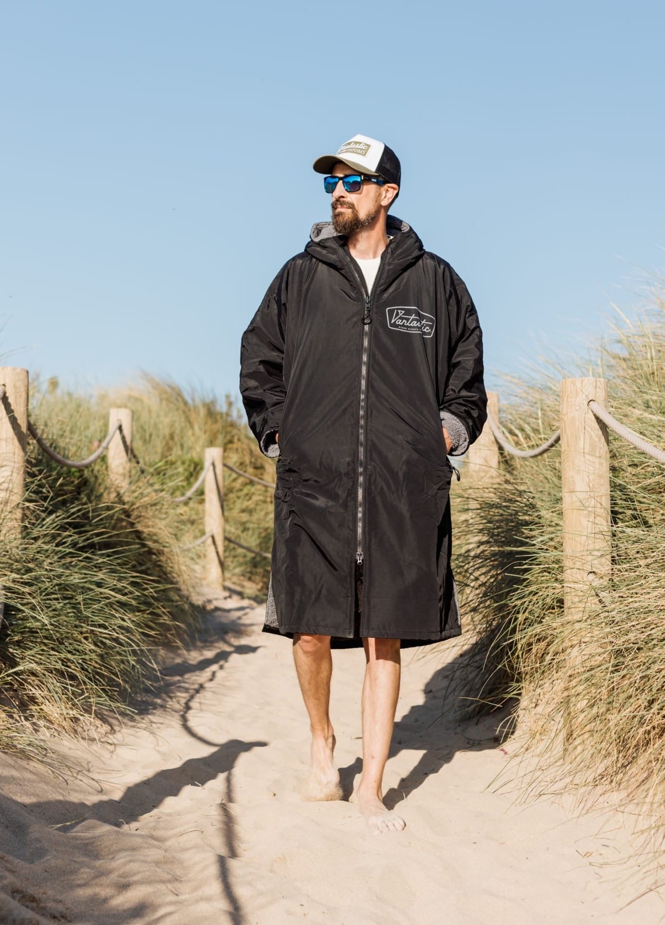 Vantastic "Vanrobe" black/grey fleece lining