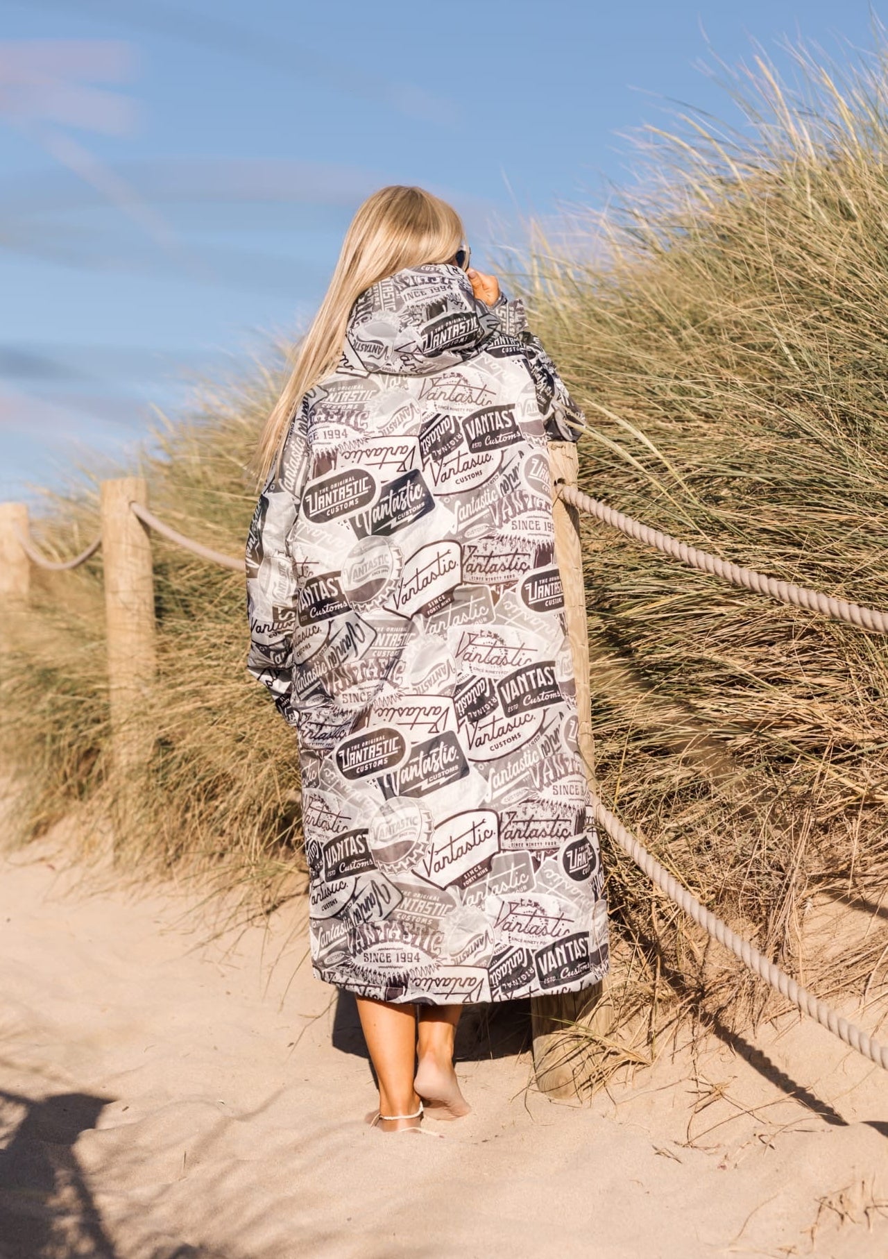 Vantastic "Vanrobe" grey sticker bomb