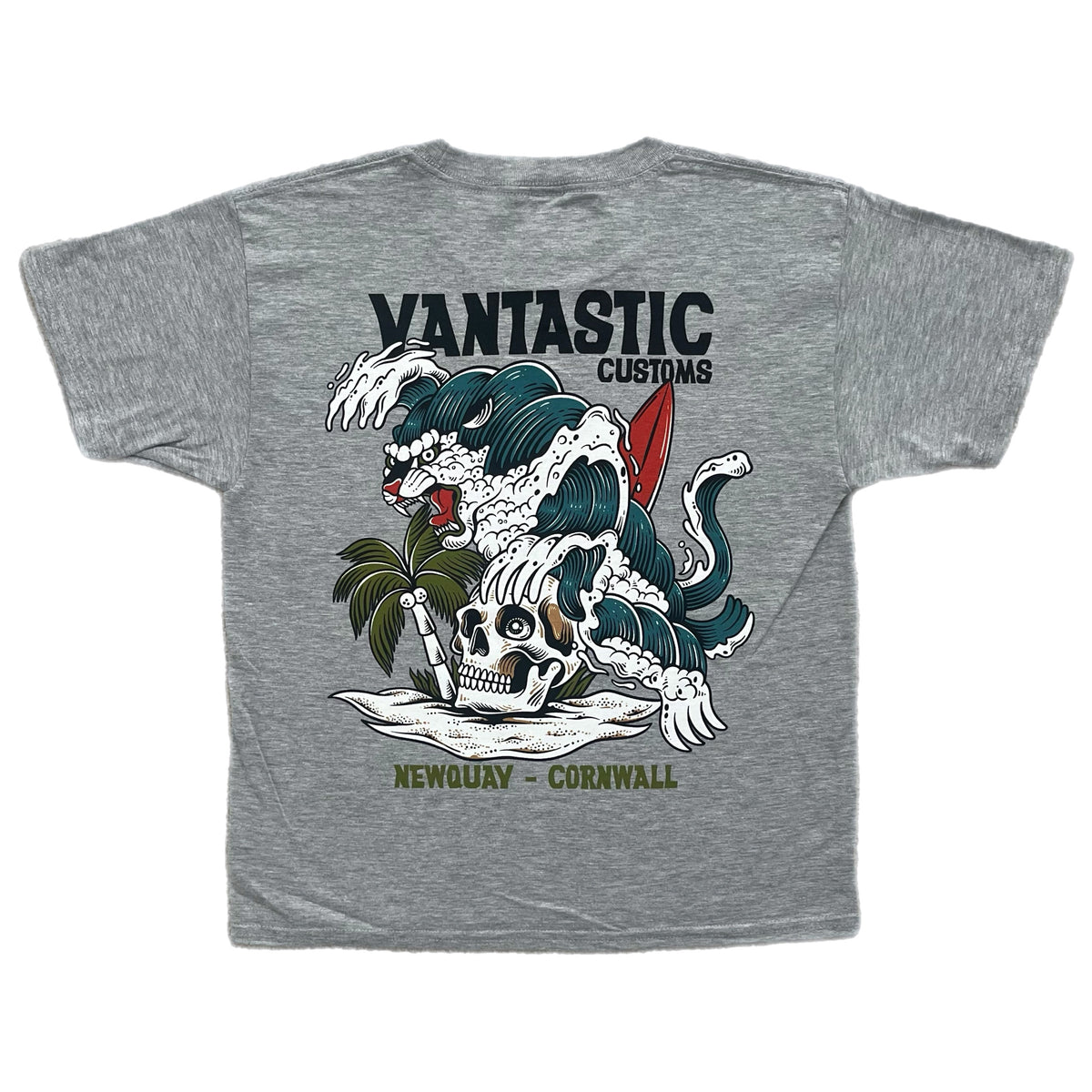 Kids Wave Panther T-shirt - Athletic
