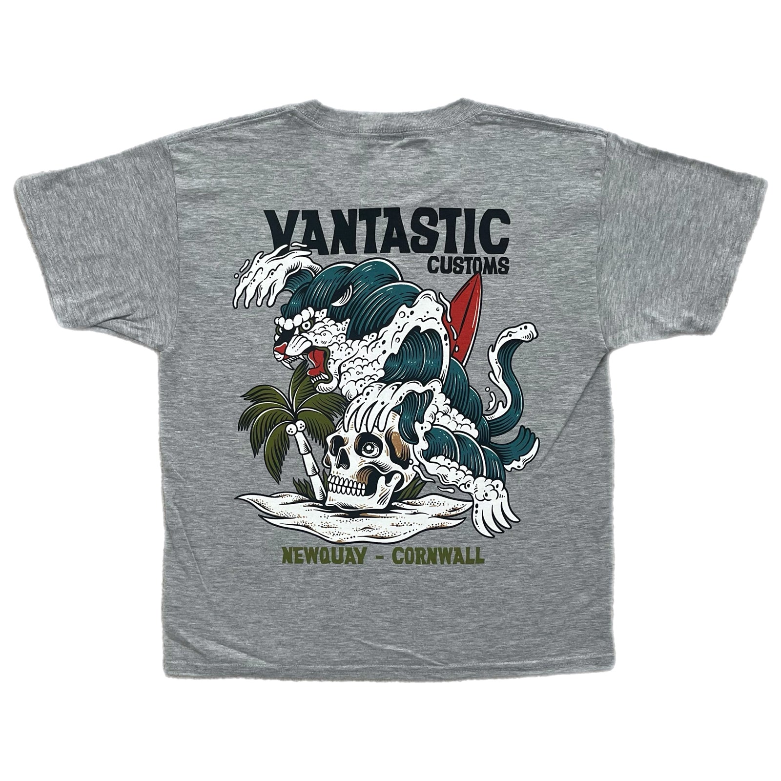 Kids Wave Panther T-shirt - Athletic