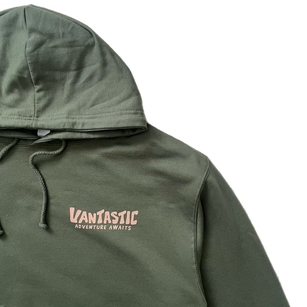 Adventure awaits Hoody - Army green