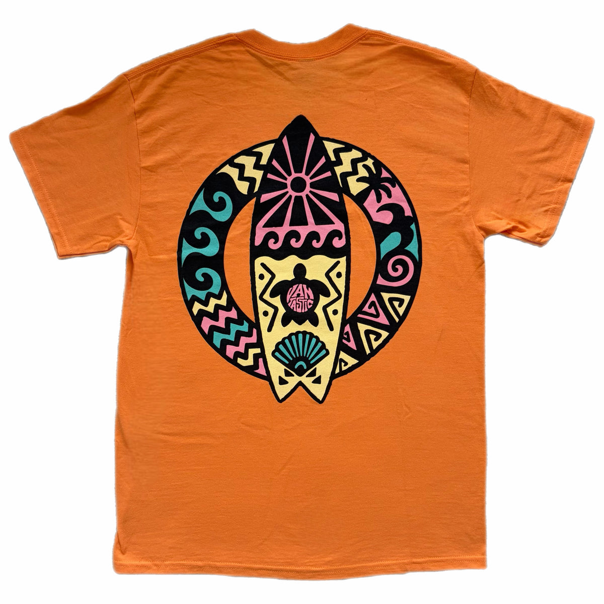 Turtle of dreams t-shirt - orange