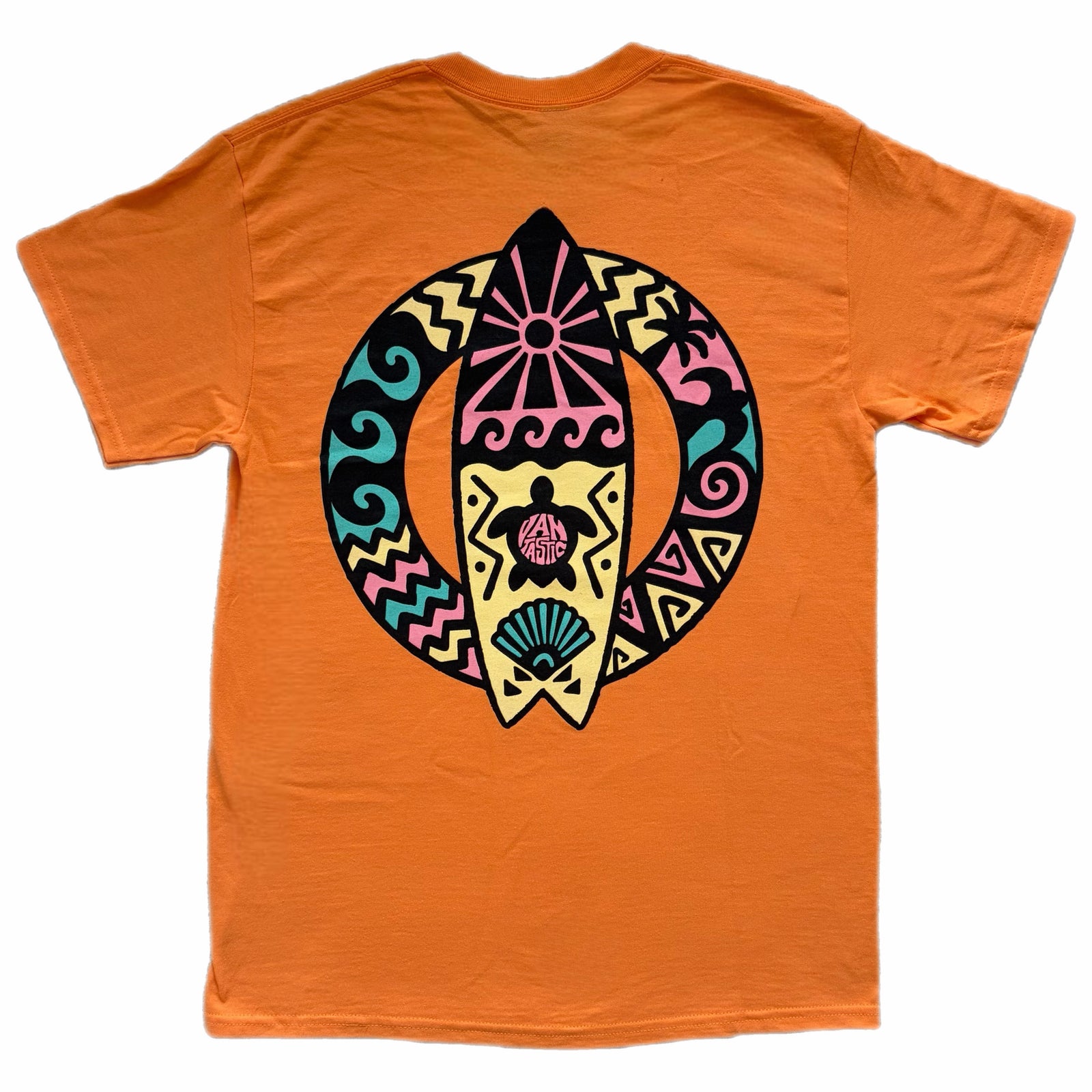 Turtle of dreams t-shirt - orange