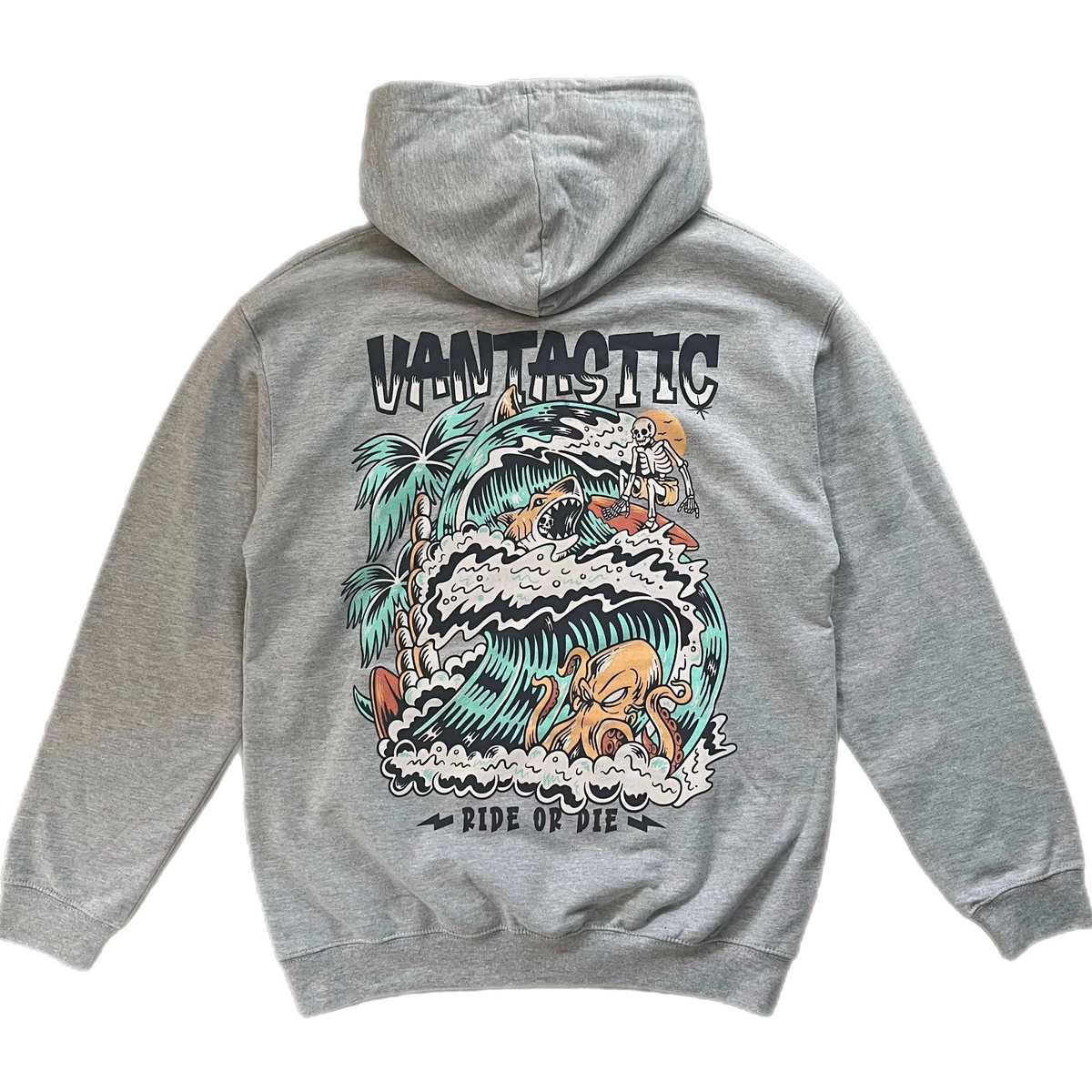 Ride or die Hoody - Heather grey