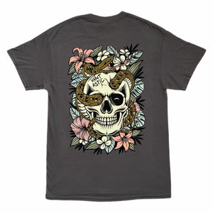 Skull island t-shirt - charcoal