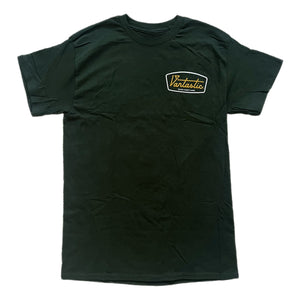 Deluxe outline short-sleeve t-shirt - forest green