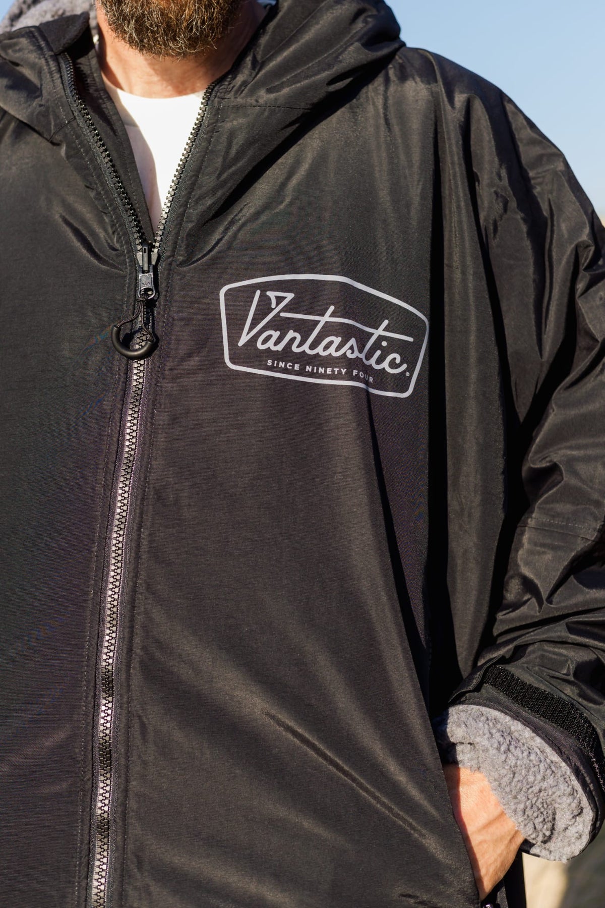 Vantastic "Vanrobe" black/grey fleece lining