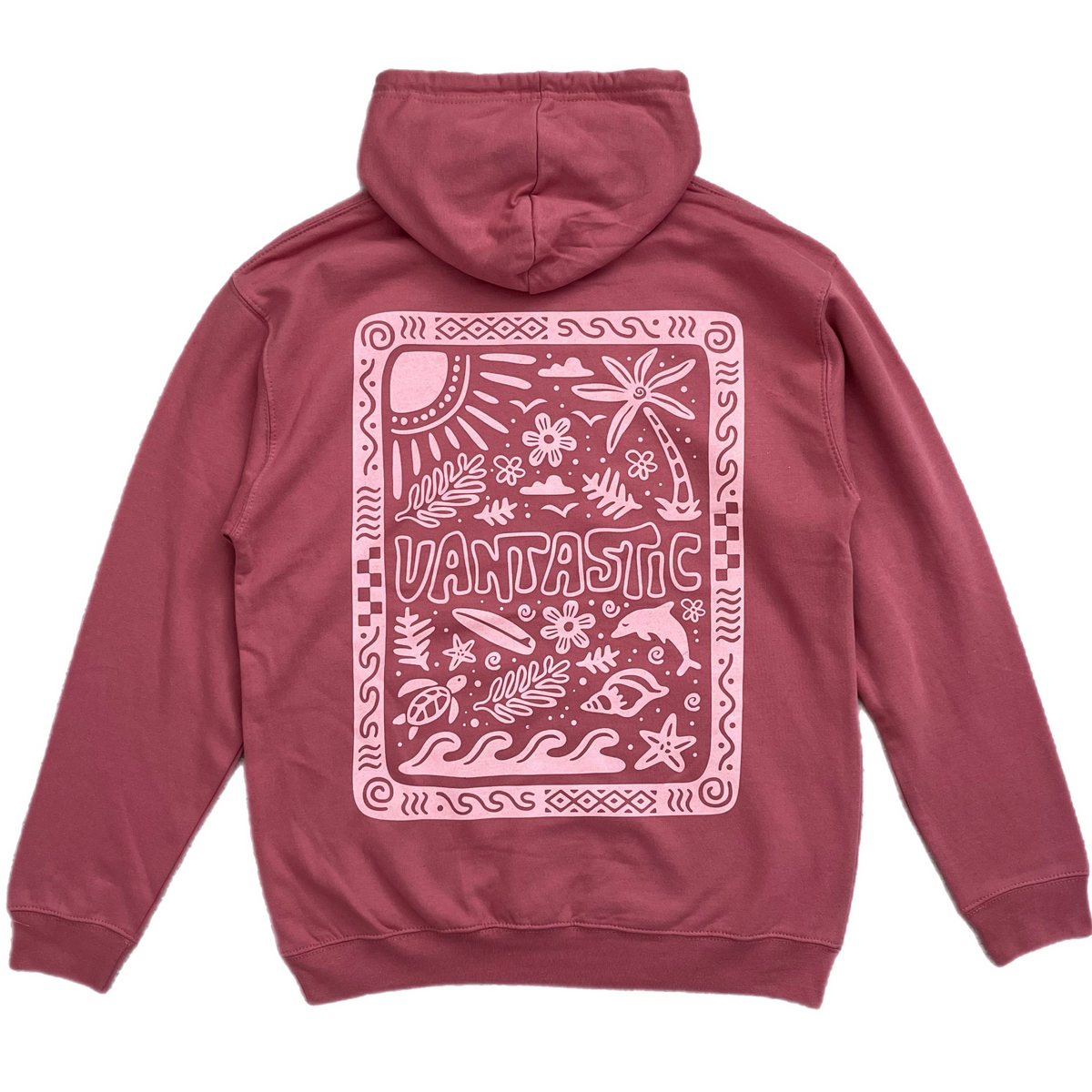 Under the sea Hoody - rose