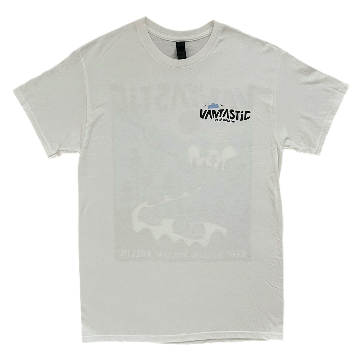 Keep rollin t-shirt - White