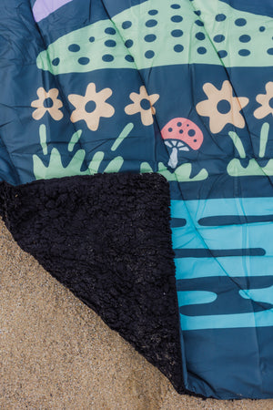 Livin’ the dream Quilted Camping Blanket - Limited Edition
