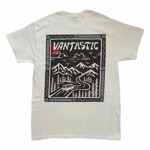 On a mission t-shirt - vanilla
