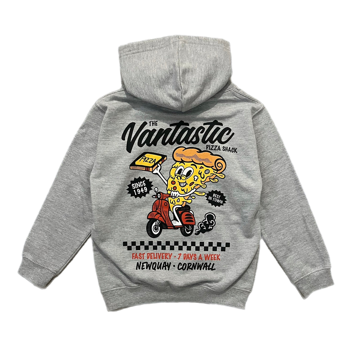 Kids Pizza Hoody - Athletic