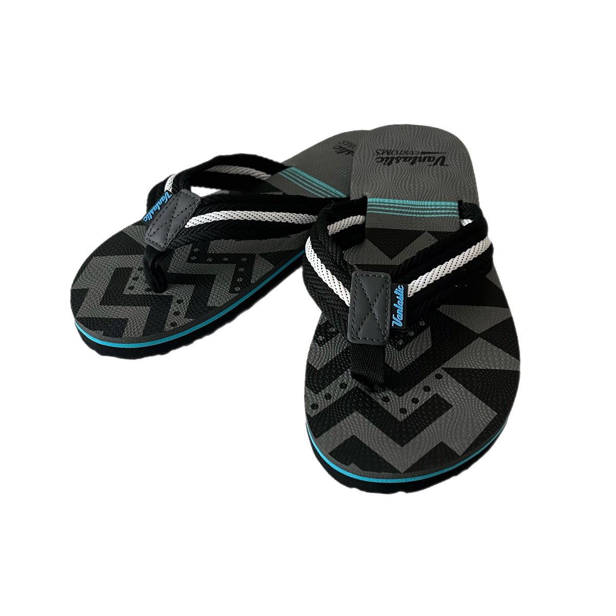 Men's flip-flops Black/Navy/Grey