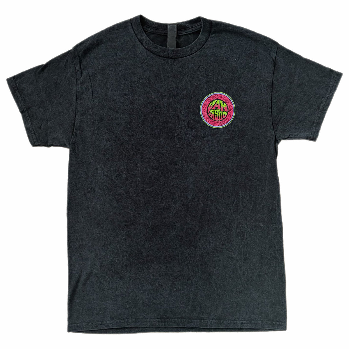 90’s surf T-shirt - washed black