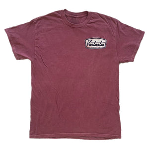 Vintage "Surf Deluxe" t-shirt - Washed Surf Red