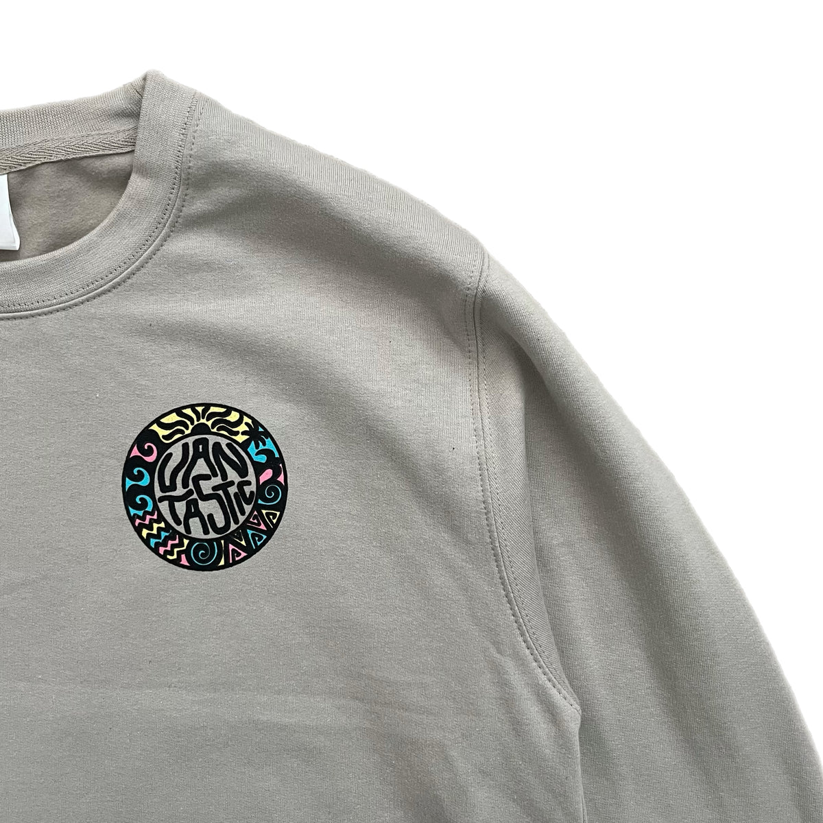 Circle of dreams sweatshirt - stone