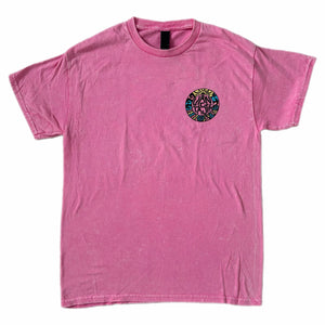 Circle of dreams T-shirt - Washed pink
