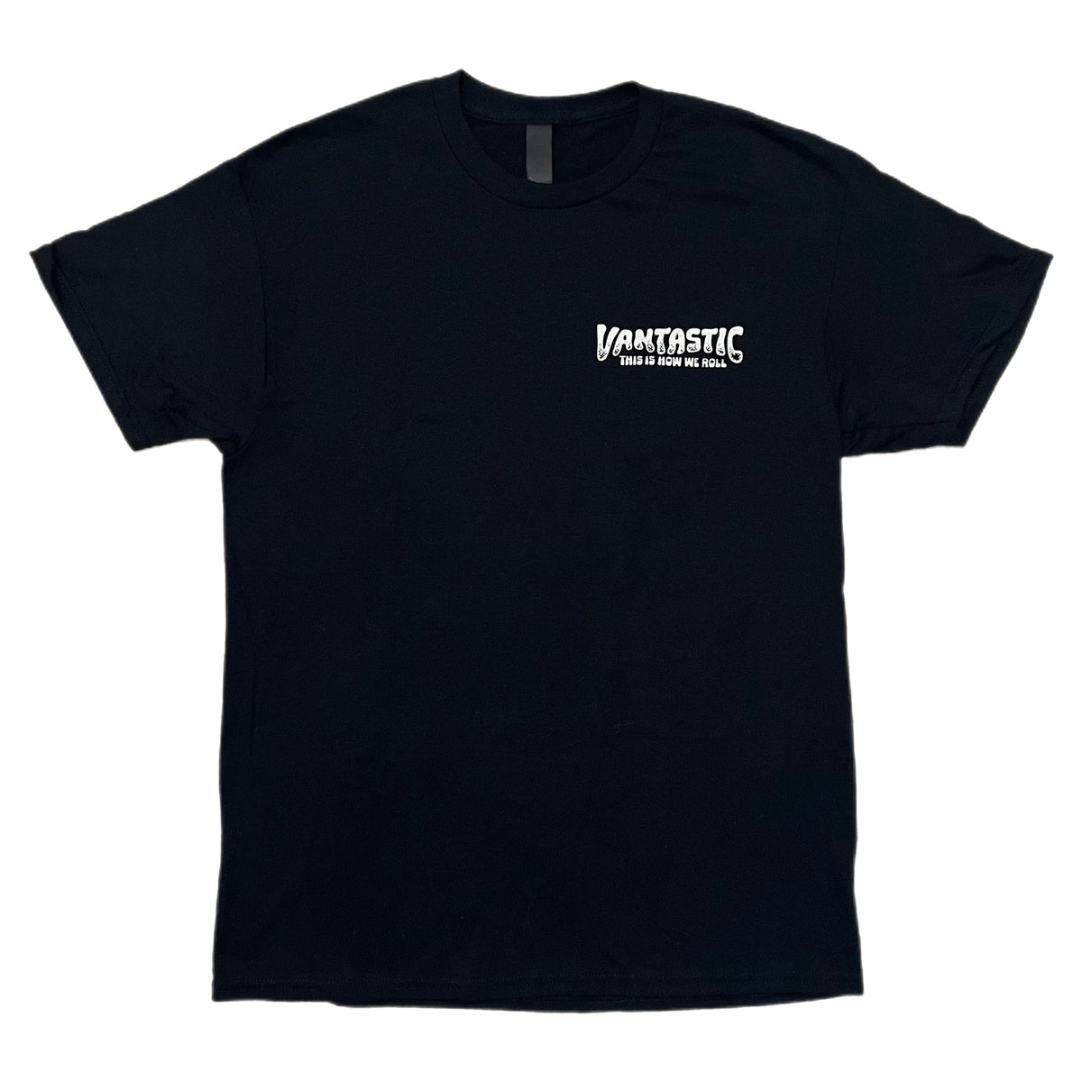 This is how we roll t-shirt - black