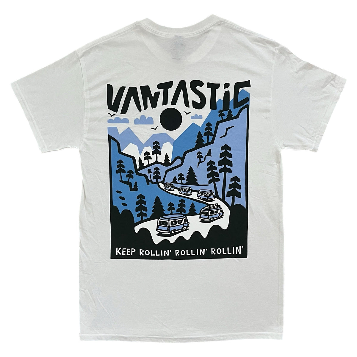 Keep rollin t-shirt - White