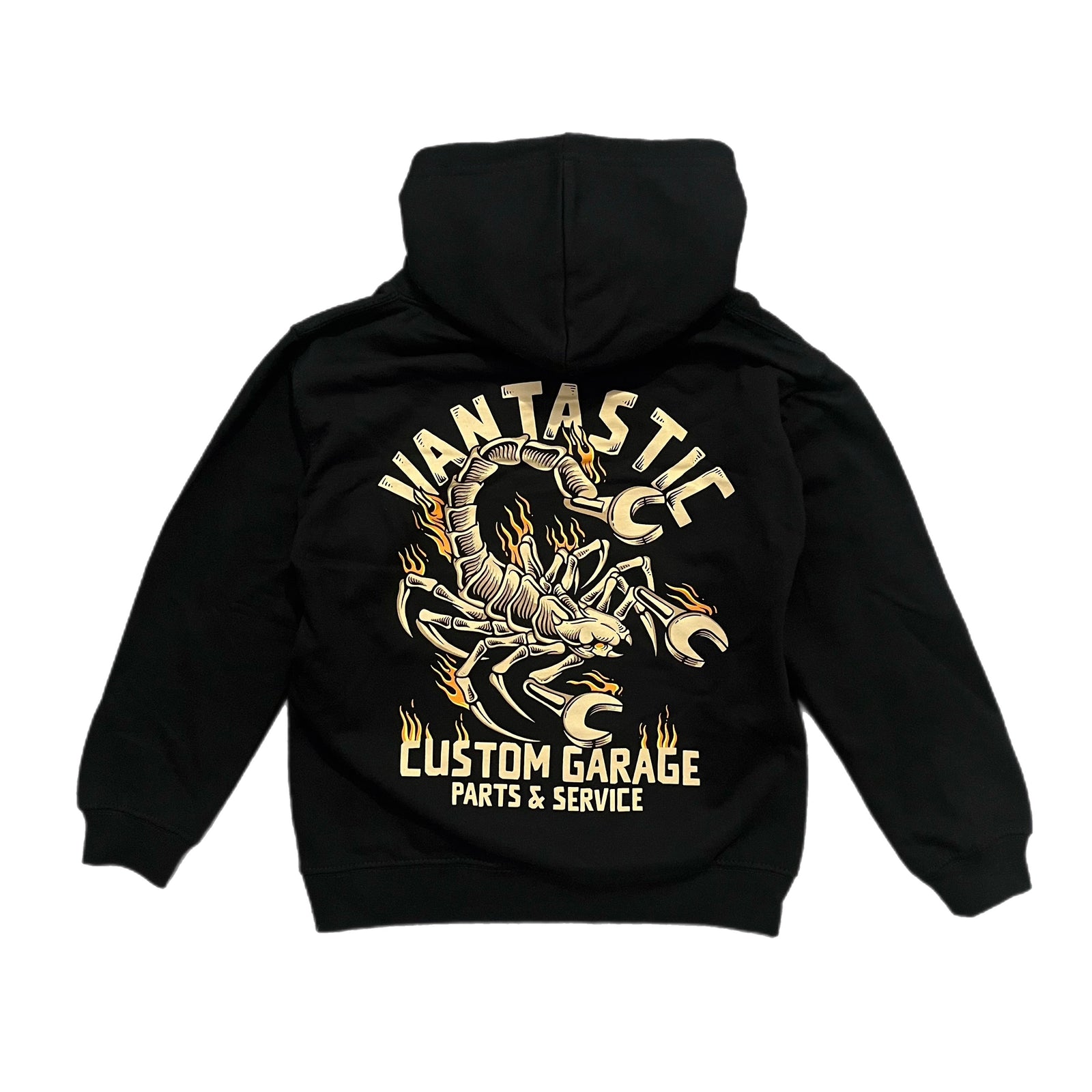 Kids Scorpion Hoody - Black