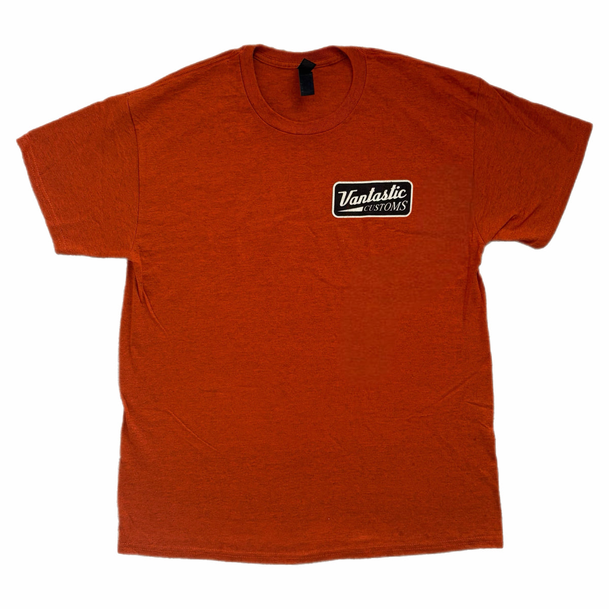 Bank street t-shirt - burnt orange