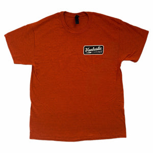Bank street t-shirt - burnt orange