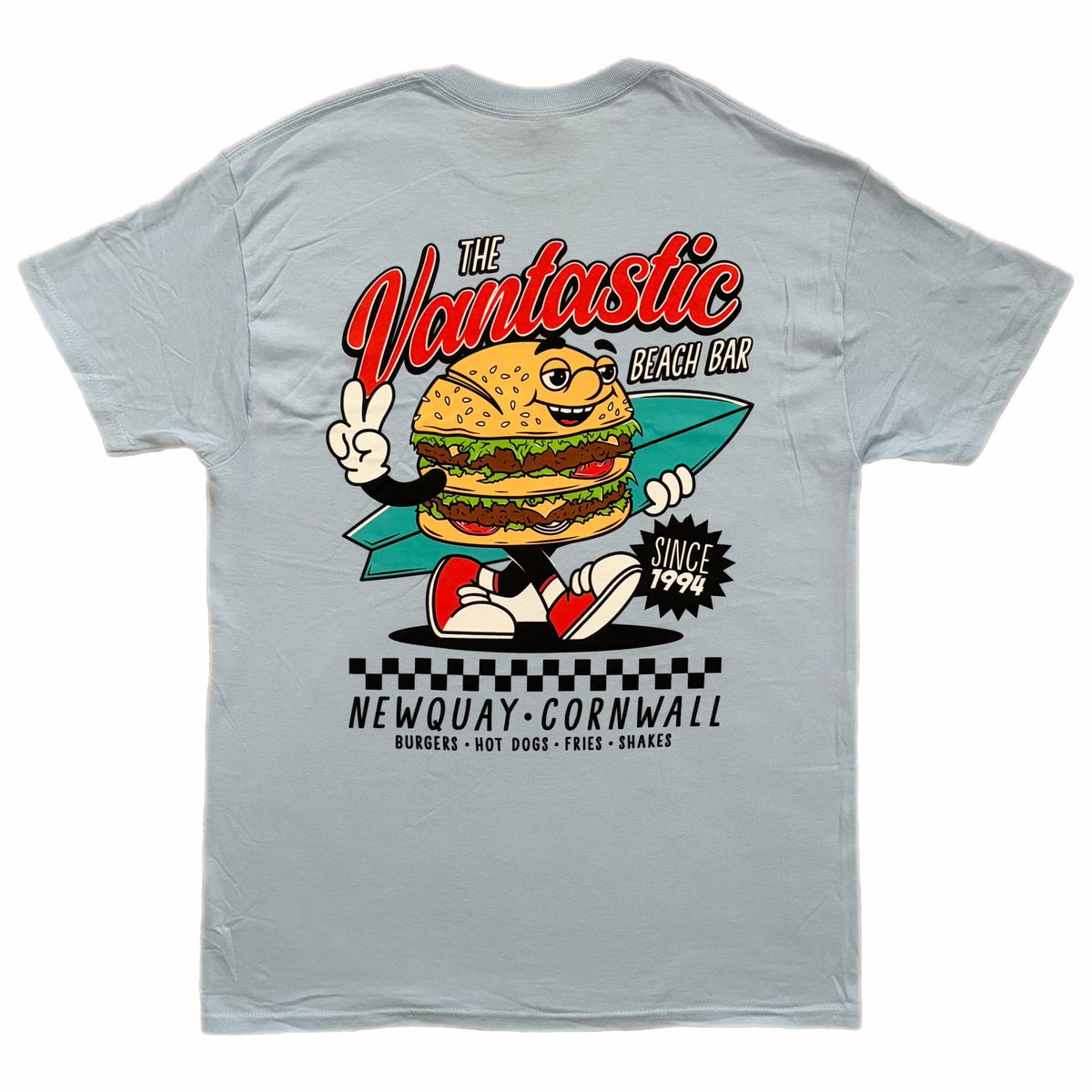 The beach bar t-shirt - baby blue