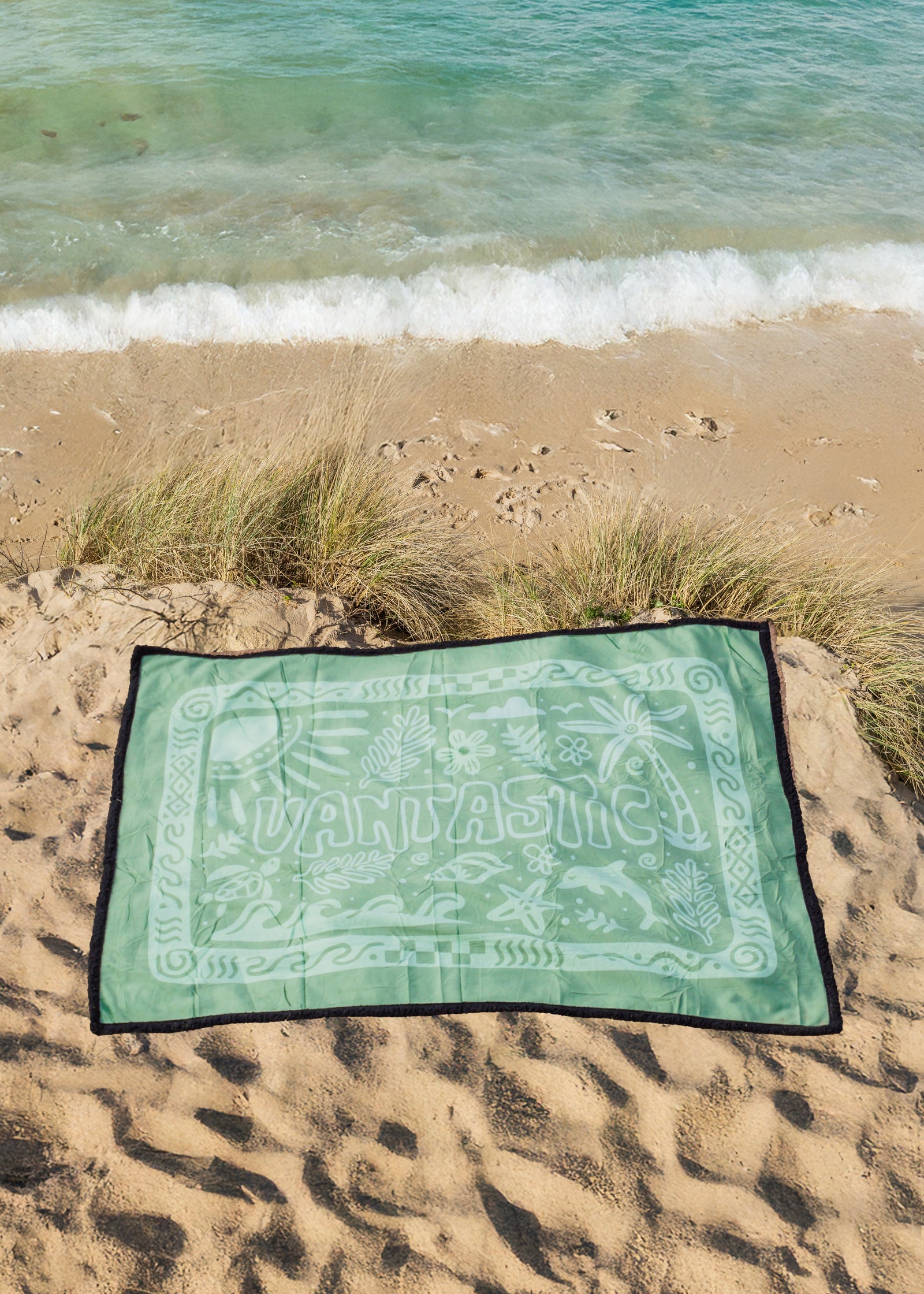 Under the sea Fleece Camping Blanket - Limited Edition