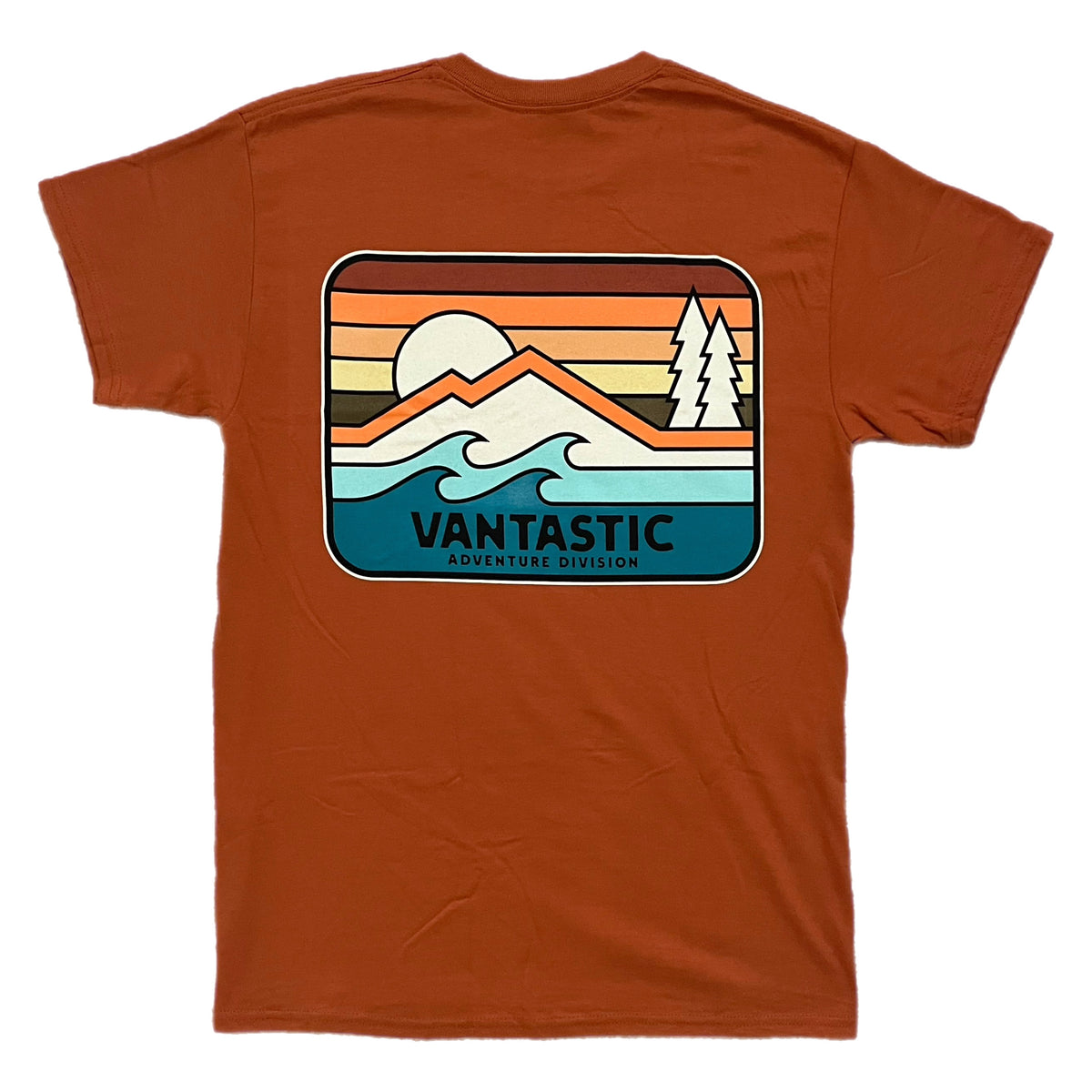 Adventure Division T-Shirt - Rust