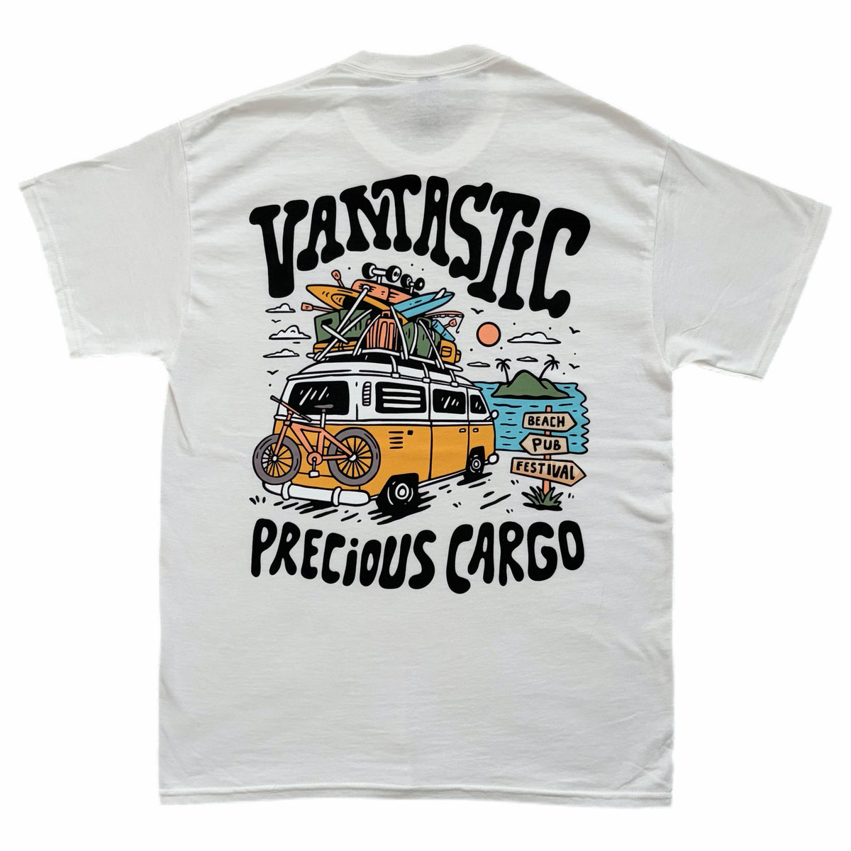Precious cargo t-shirt - white