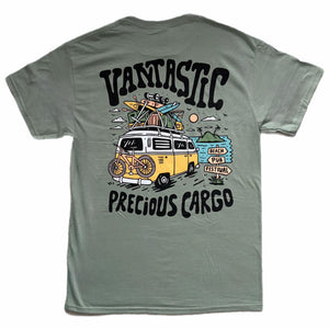 Precious cargo t-shirt - Dusty Green