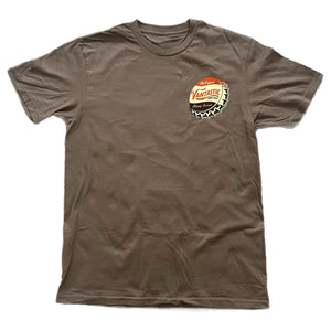 Ice Cold Short Sleeve T-shirt - Dusty Brown