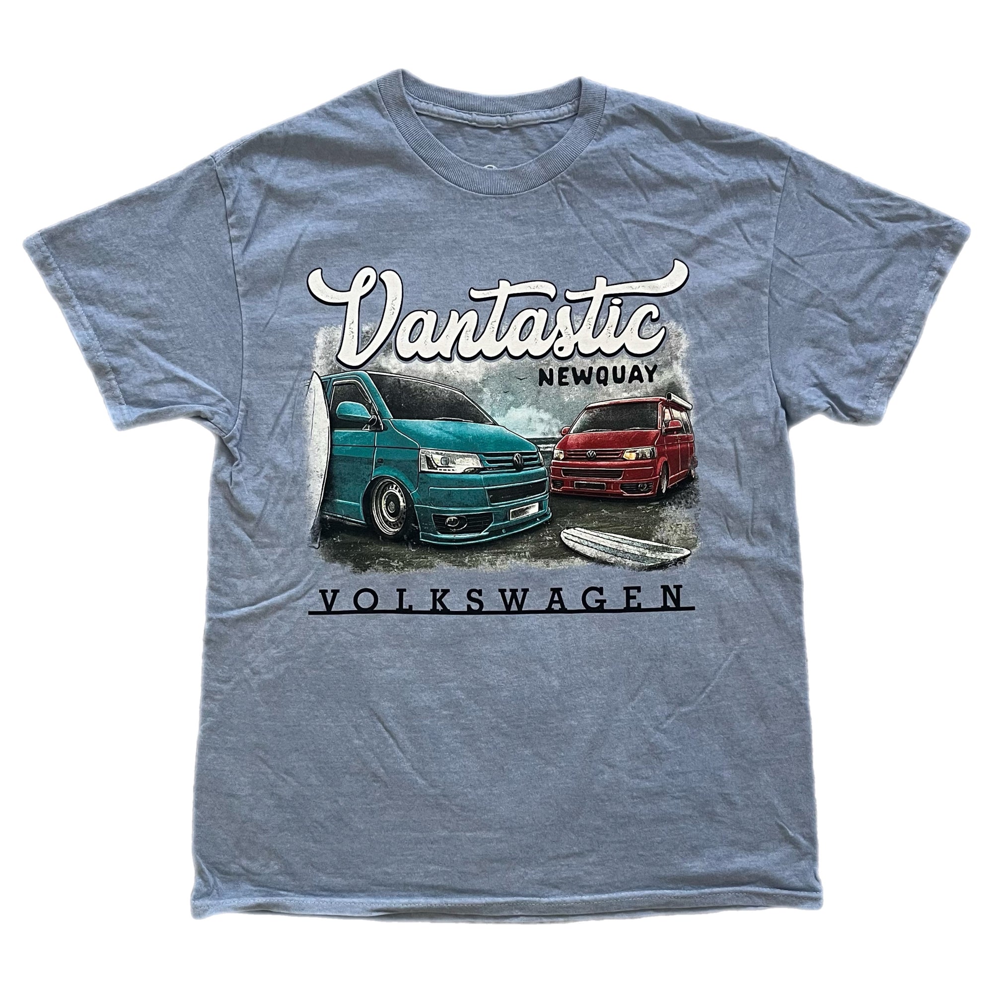 VW "Watergate" T-Shirt - Light Blue Surf Wash