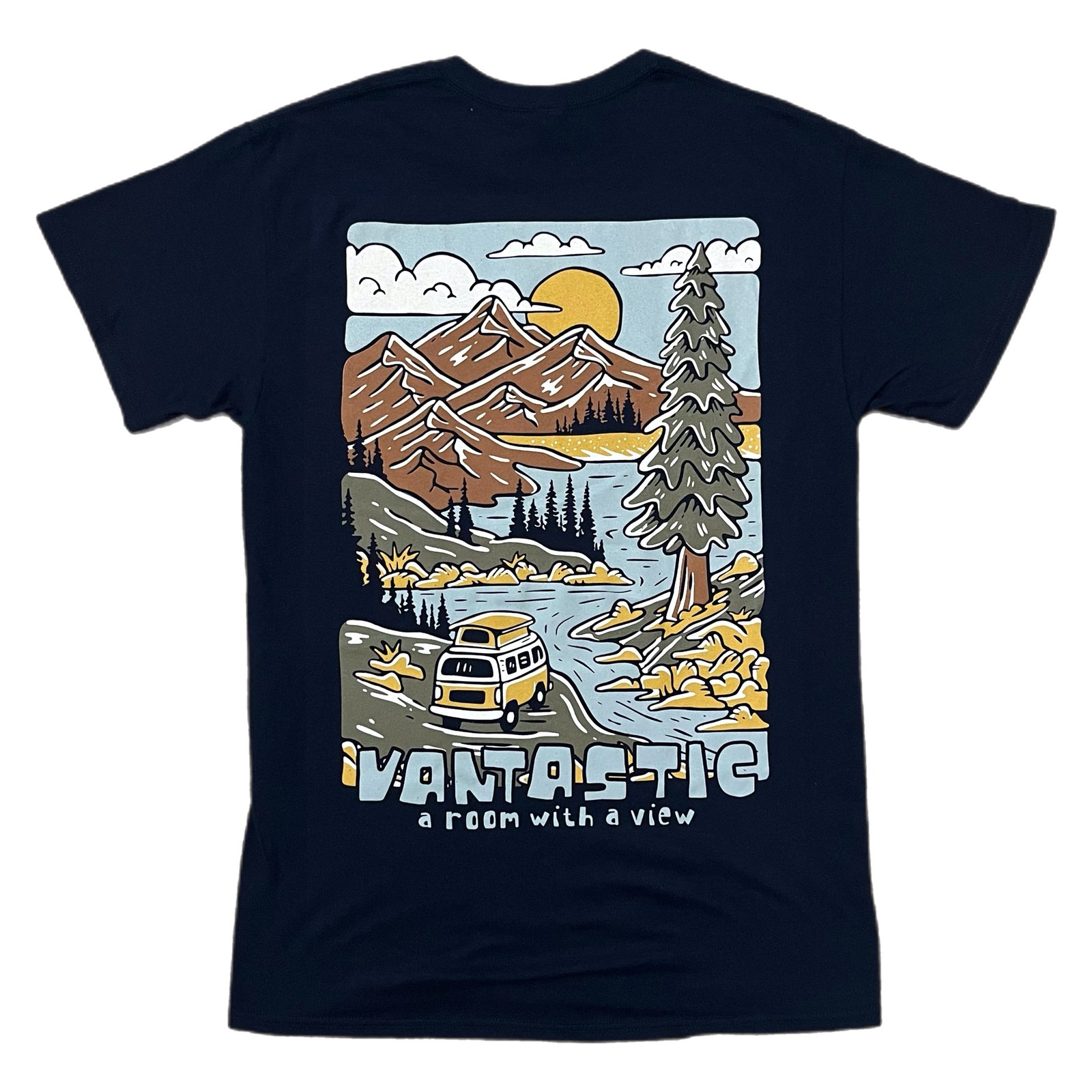 Room with a view t-shirt - navy