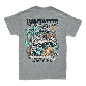 Ride or die T-shirt - Heather grey