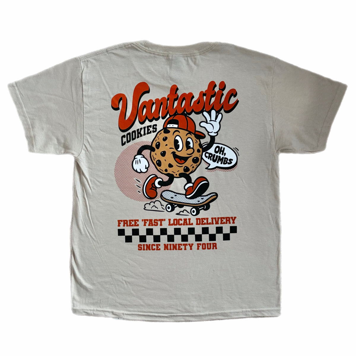 Kids cookies T-shirt - Sand