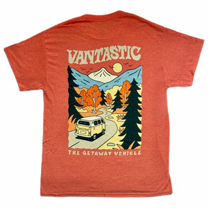 The getaway vehicle t-shirt - orange