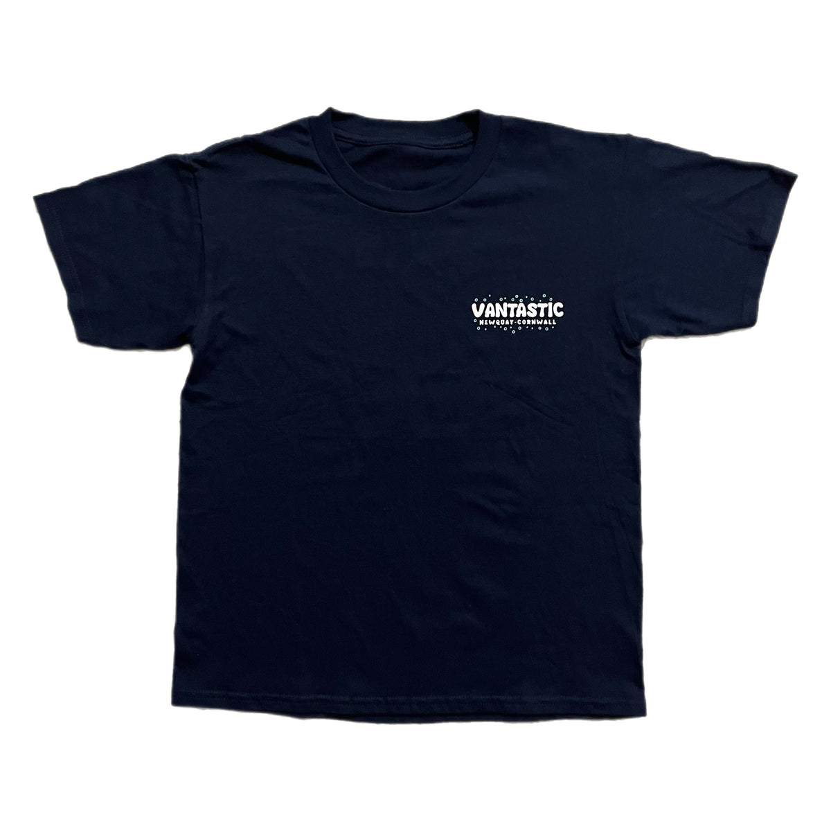 Kids Shark Attack T-shirt - Navy