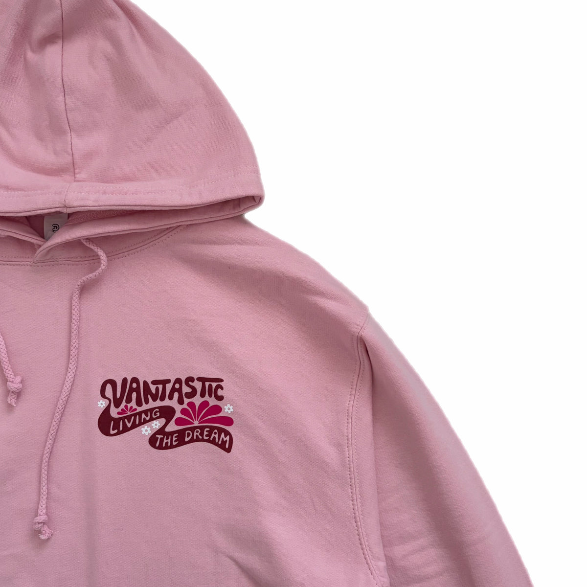 Sweet dreams hoody - baby pink