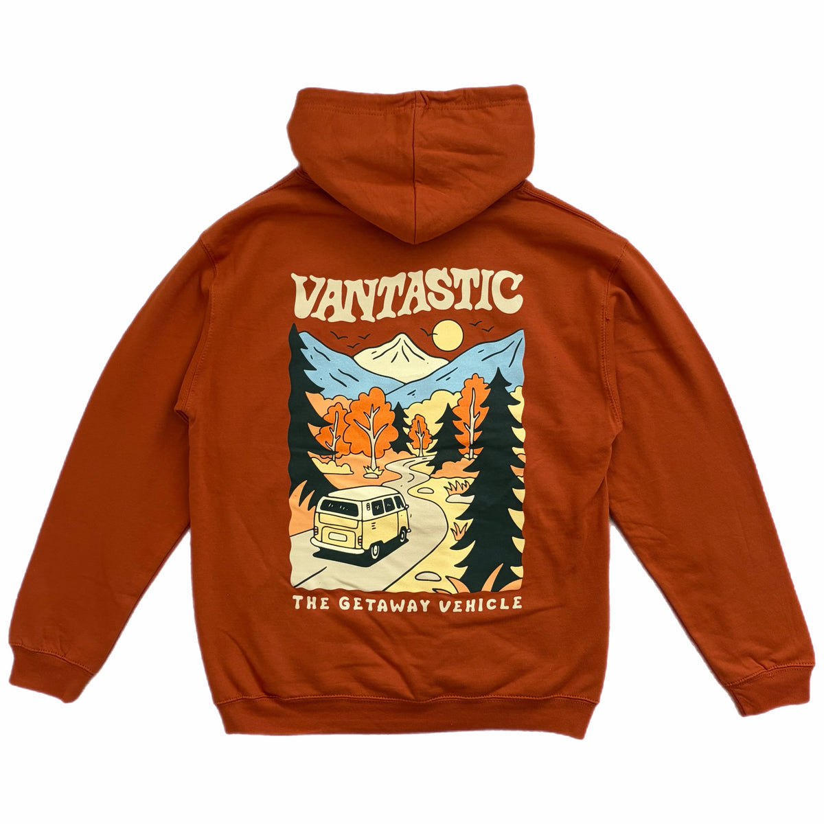Getaway hoody - rust