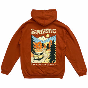 Getaway hoody - rust