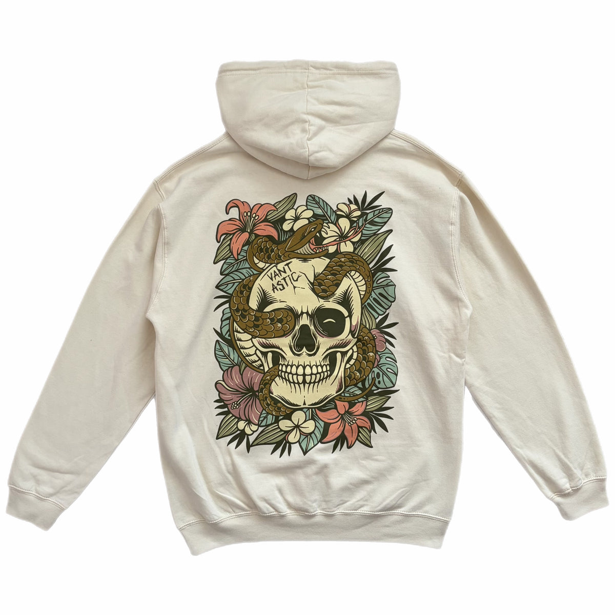 Skull island hoody - vanilla