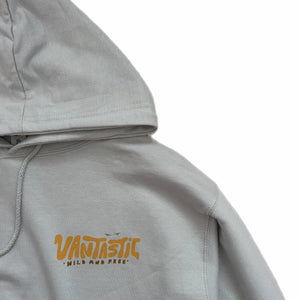Wild and free hoody - moon grey