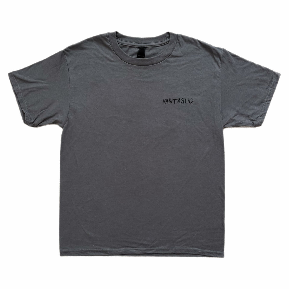 Kids skull island T-shirt - charcoal