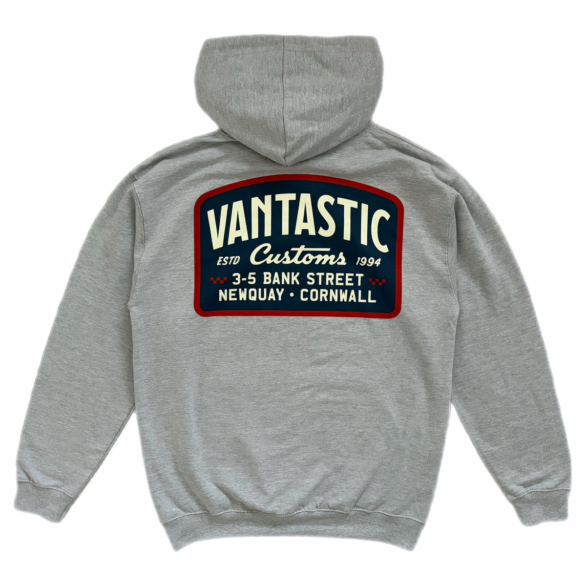 Customs Hoody - Heather grey