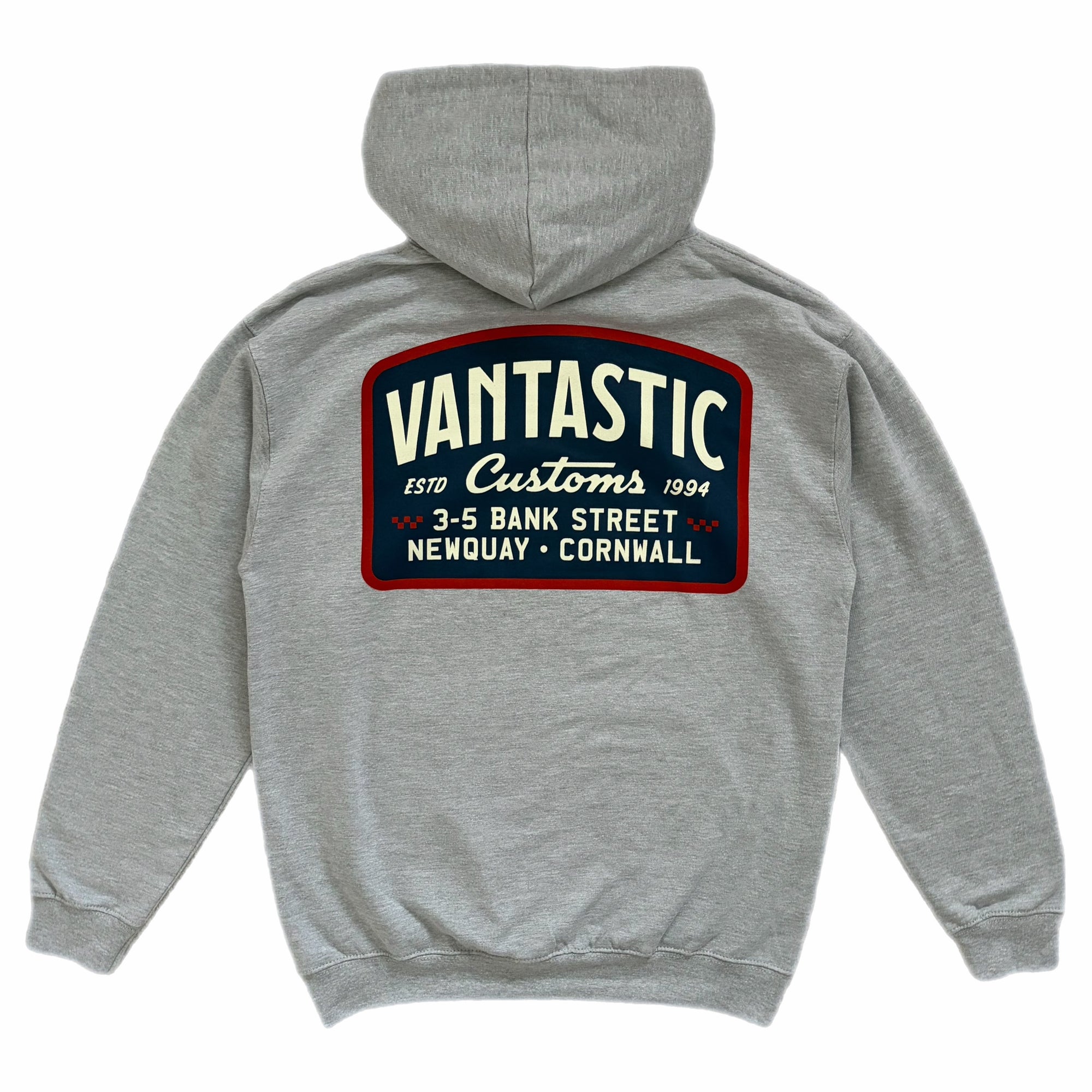 Customs Hoody - Heather grey