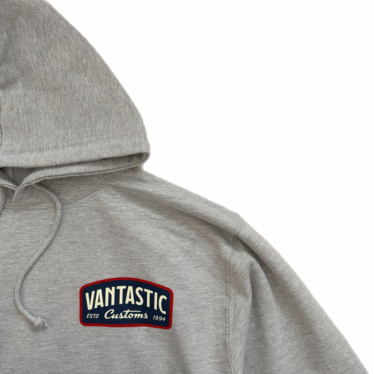 Customs Hoody - Heather grey