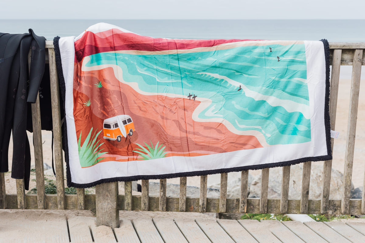 Coast of dreams Fleece Camping Blanket - Limited Edition