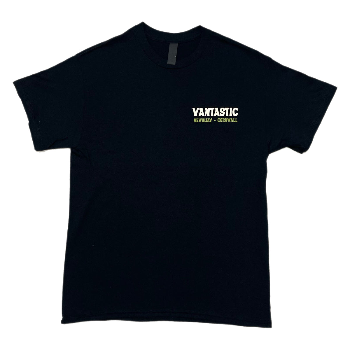 Wave Panther t-shirt -  deep black