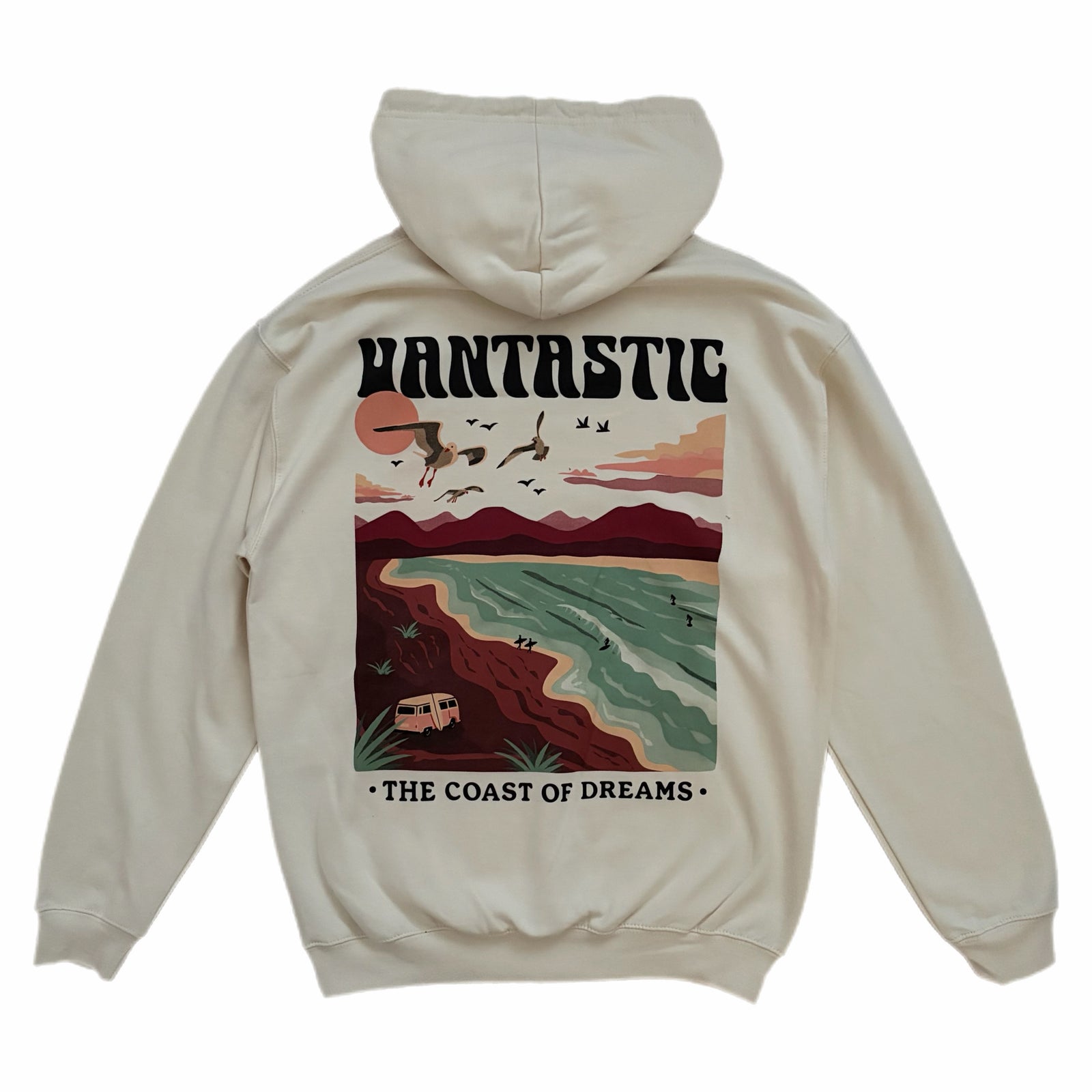 Coast of dreams Hoody - Vanilla